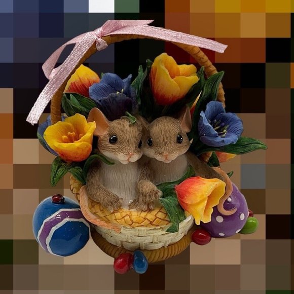 Charming Tails by Fitz and Floyd "You're Everything I Will Ever Need" Figurine - Picture 4 of 16